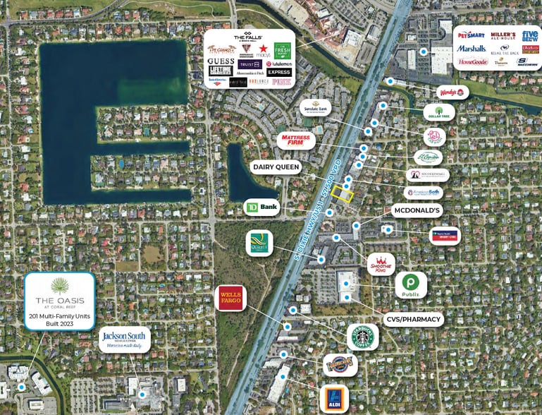 More Photos Of 14301-14307 S Dixie Hwy, Miami Storefront For Sale