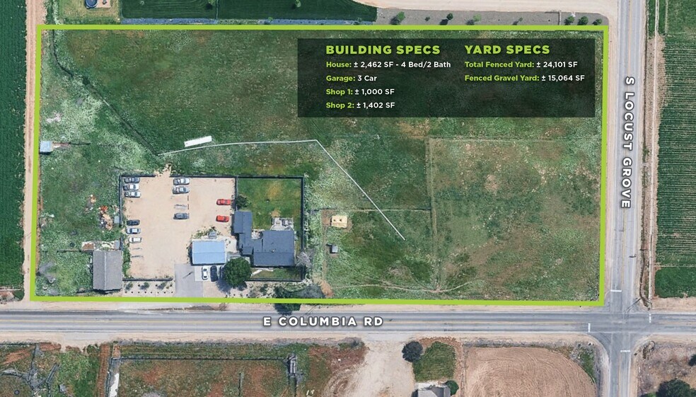 More Photos Of 1715 E Columbia Rd, Meridian Land For Sale