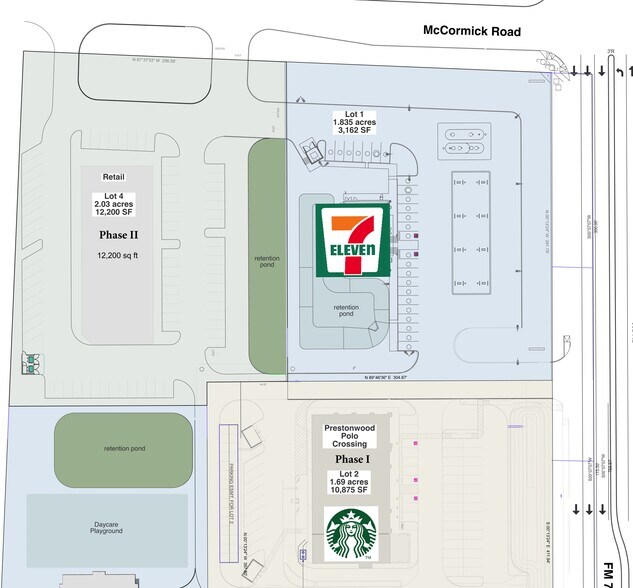 More Photos Of FM 720, Oak Point Storefront For Lease