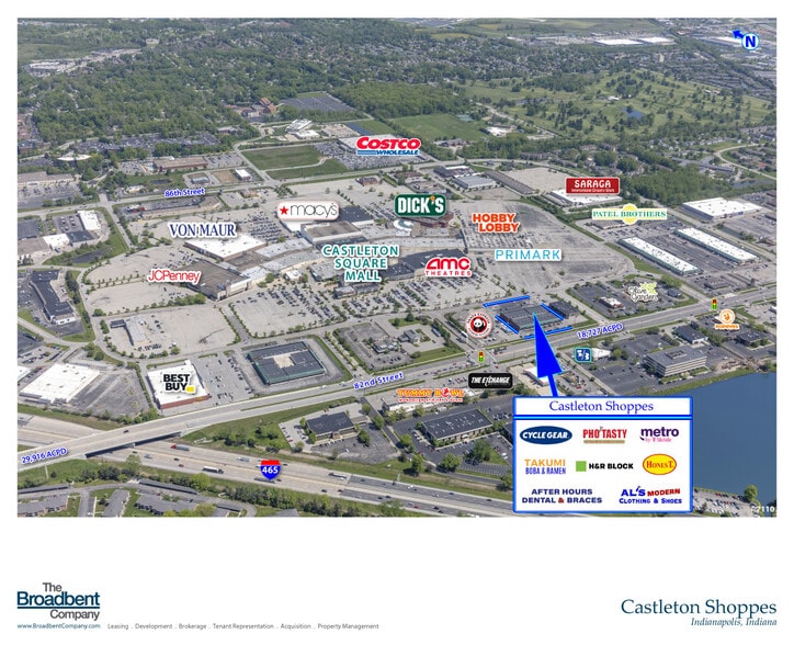 More Photos Of 6024-6066 E 82nd St, Indianapolis Freestanding For Lease