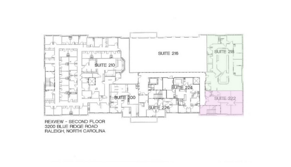 More Photos Of 3200 Blue Ridge Rd, Raleigh Medical For Lease