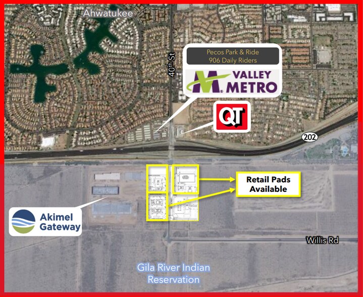 More Photos Of SWC 40th St, Phoenix Land For Lease