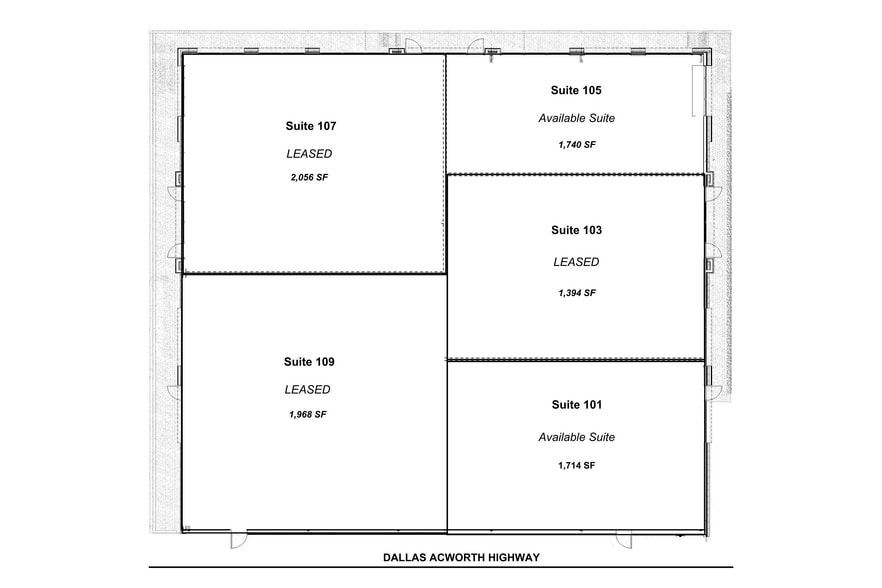 More Photos Of 10172 Dallas Acworth Hwy, Dallas Restaurant For Lease