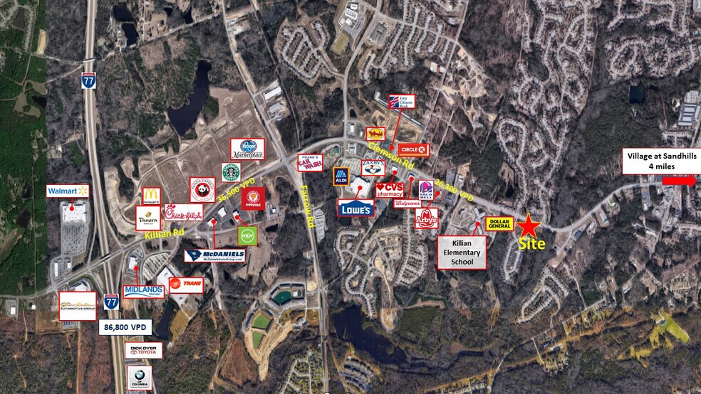 More Photos Of 0 Clemson Rd, Columbia Land For Sale