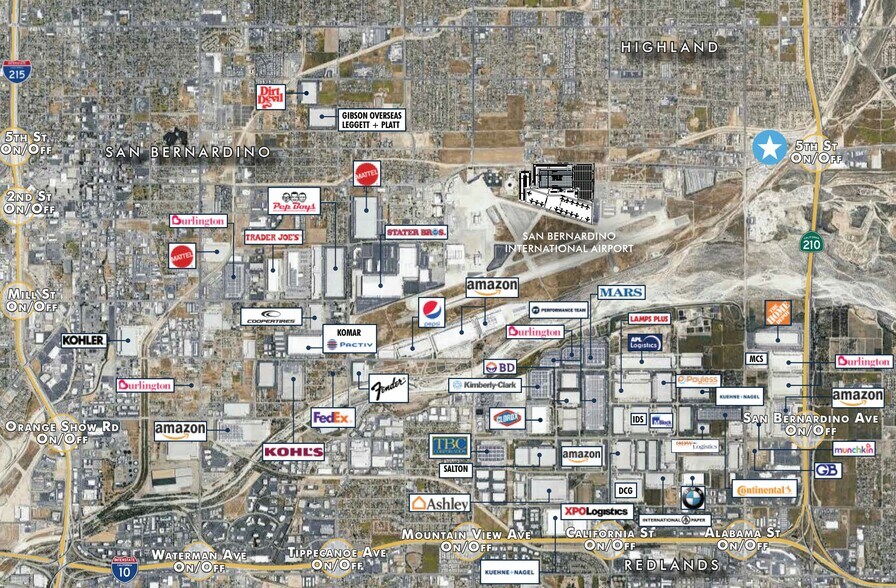 More Photos Of 27400 5th St, Highland Warehouse For Lease