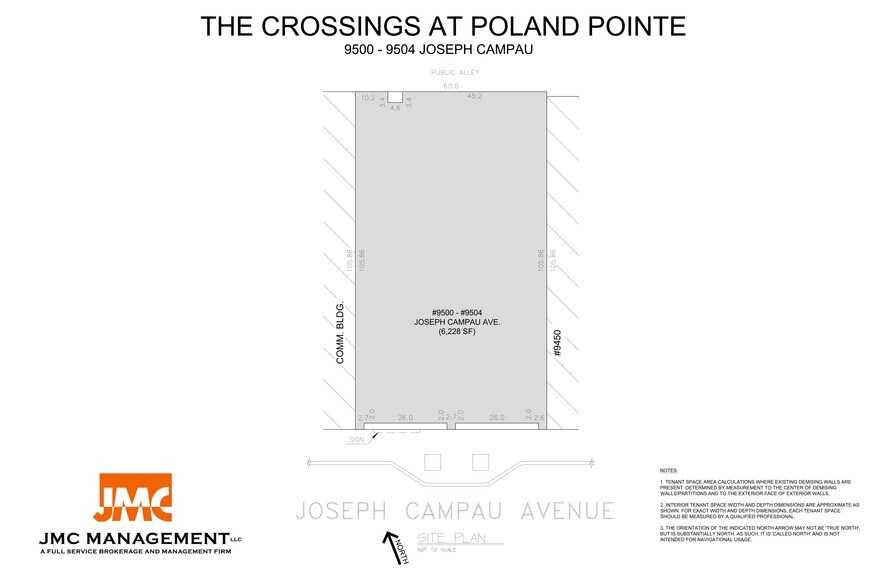 More Photos Of 9500-9504 Joseph Campau St, Hamtramck Storefront Retail Office For Lease