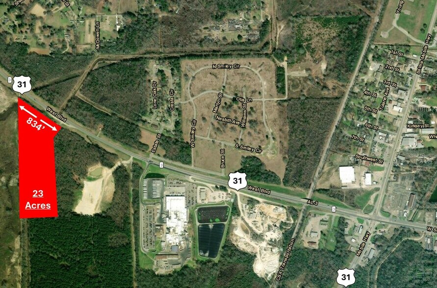 More Photos Of West Boulevard Industrial & Commercial Land, Montgomery Land For Sale