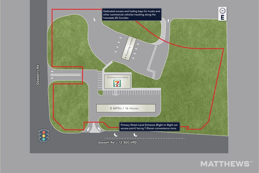 More Photos Of 808 Gossett Rd, Spartanburg Convenience Store For Sale