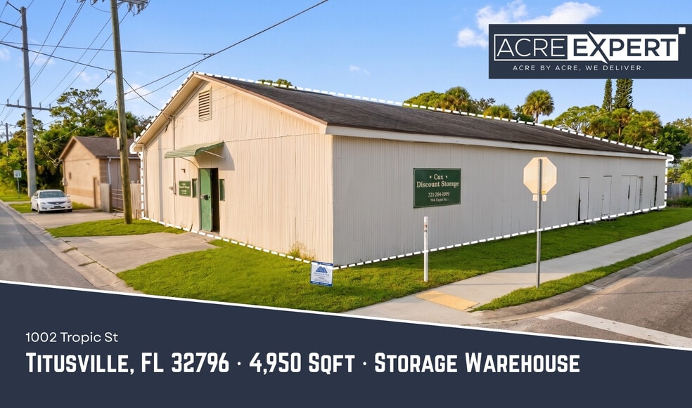 Primary Photo Of 1002 Tropic St, Titusville Self Storage For Sale