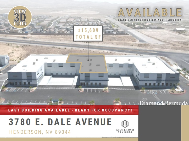 Primary Photo Of 3780 E Dale Ave, Henderson Warehouse For Sale