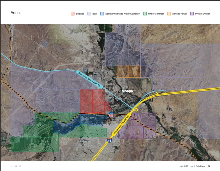 More Photos Of SR168 and I-15N, Moapa Land For Sale