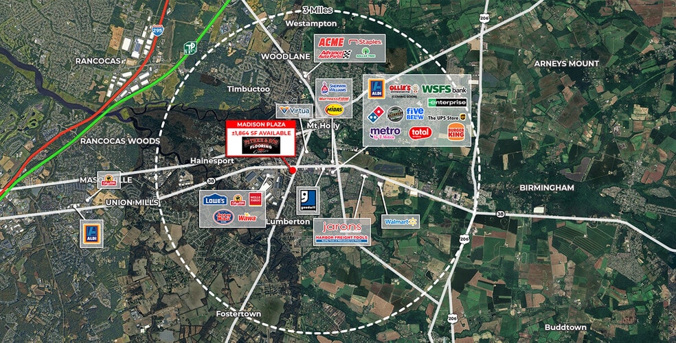 More Photos Of 1566 Rt 38, Lumberton General Retail For Sale