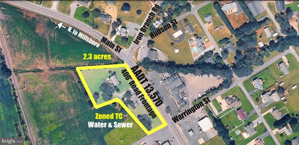Primary Photo Of 33355 Main St, Dagsboro Flex For Sale