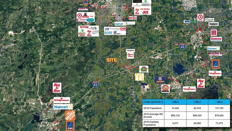 More Photos Of NWQ I-43 and Hwy 164, Big Bend Land For Sale