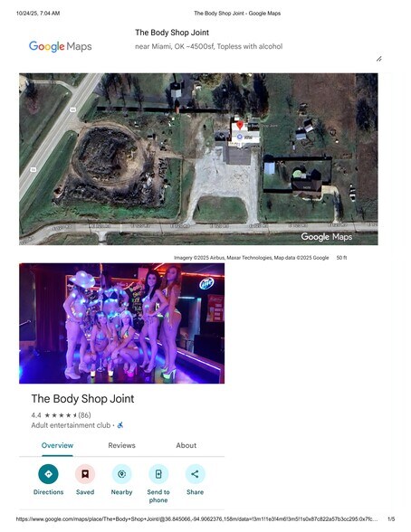 More Photos Of 54230 E 120 Rd, Miami Bar For Sale