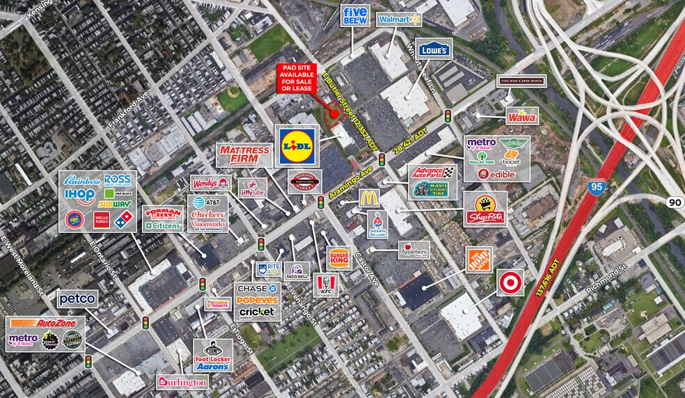 More Photos Of 2250-2300 E Butler St, Philadelphia Land For Sale