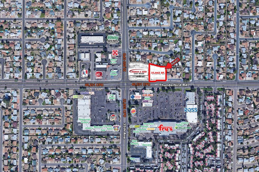 More Photos Of 3448 W Thunderbird Rd, Phoenix Land For Lease