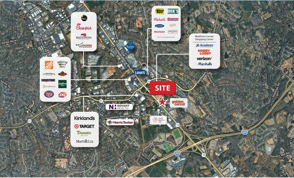 More Photos Of 11025 Independence Blvd, Matthews Land For Sale