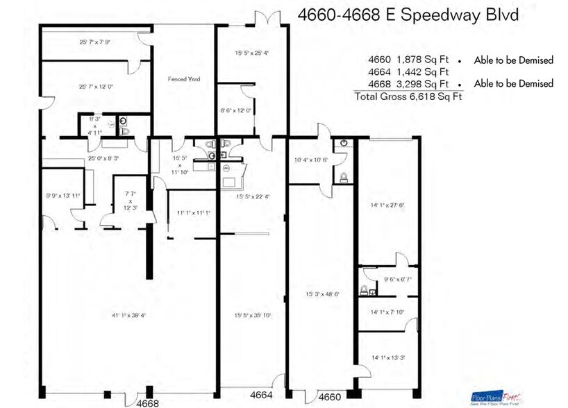 More Photos Of 4662-4668 E Speedway Blvd, Tucson Unknown For Lease