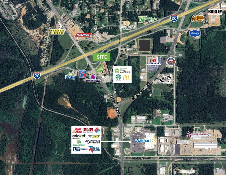 More Photos Of 500 I-20 N Access rd, Longview Land For Sale