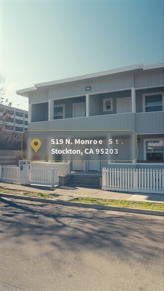 Primary Photo Of 519 N Monroe St, Stockton Apartments For Sale