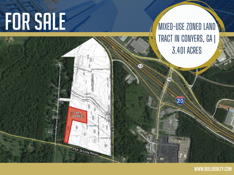 Primary Photo Of 1960 Flat Shoals Rd, Conyers Land For Sale