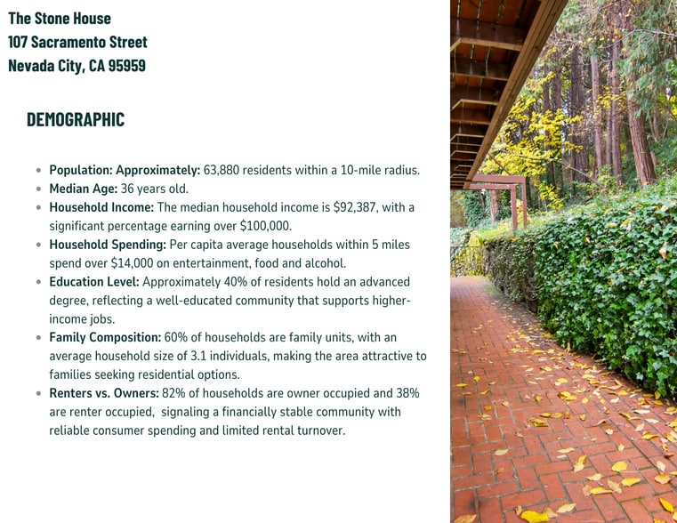 More Photos Of 107 Sacramento St, Nevada City Restaurant For Sale