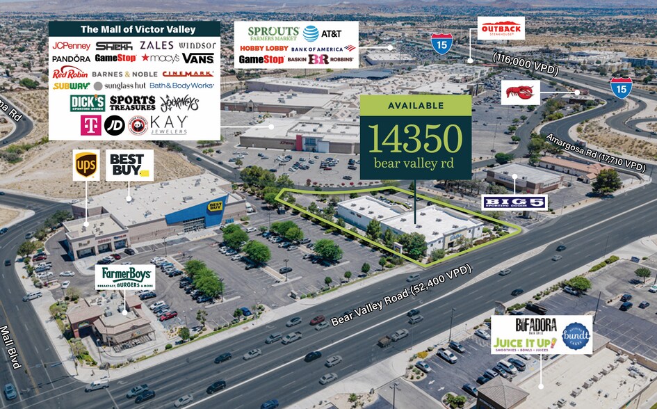 Primary Photo Of 14350 Bear Valley Rd, Victorville Freestanding For Sale