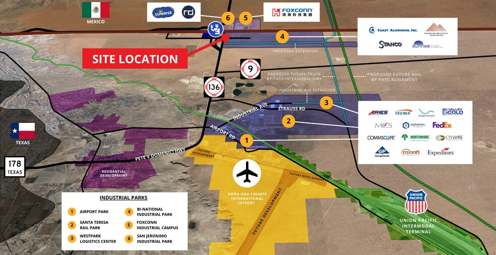 More Photos Of 300 Avenida Ascencion, Santa Teresa Warehouse For Lease