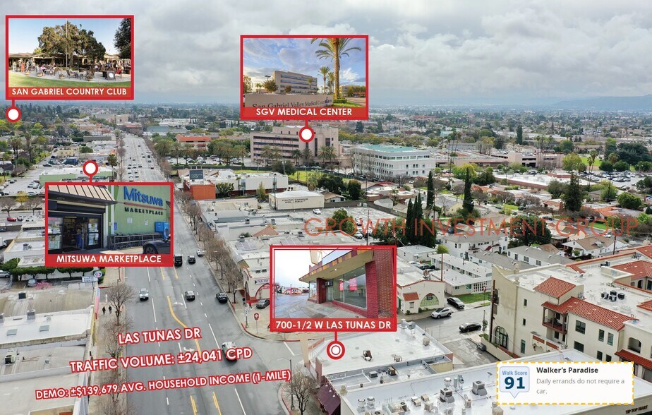 More Photos Of 700 1/2 W Las Tunas Dr, San Gabriel Storefront For Lease