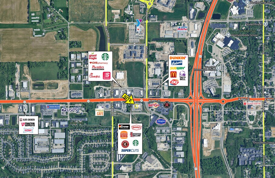 More Photos Of 827 E State Road 32, Westfield Fast Food For Lease