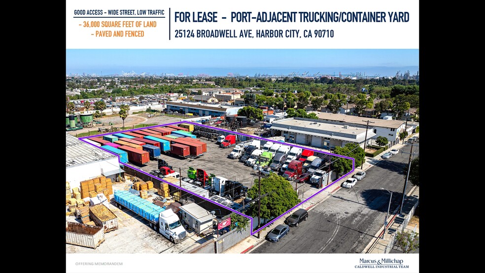 Primary Photo Of 25124 Broadwell Ave, Harbor City Truck Terminal For Lease