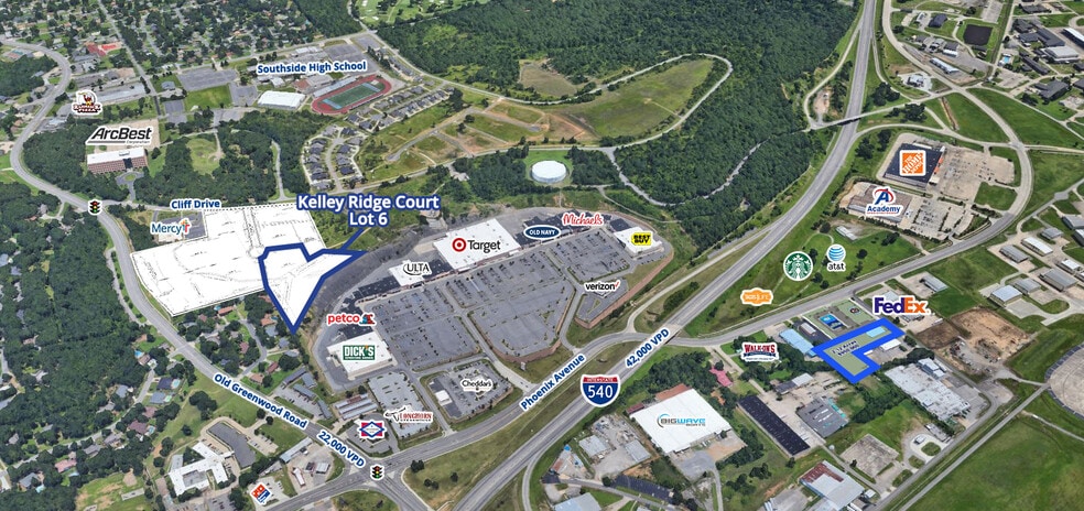 Primary Photo Of 4410 Phoenix Avenue, Fort Smith Land For Sale