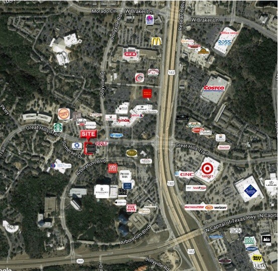 More Photos Of 9761 Great Hills Trl, Austin Freestanding For Lease