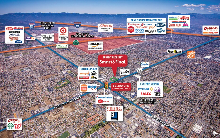 More Photos Of 17000 Foothill Blvd, Fontana Supermarket For Sale