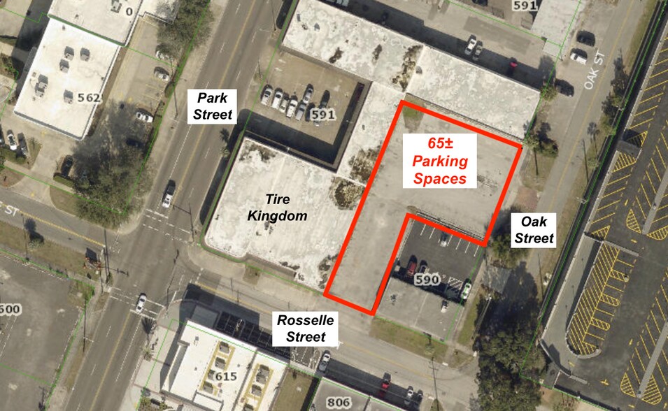 More Photos Of Oak Street @ Rosselle Street, Jacksonville Land For Lease