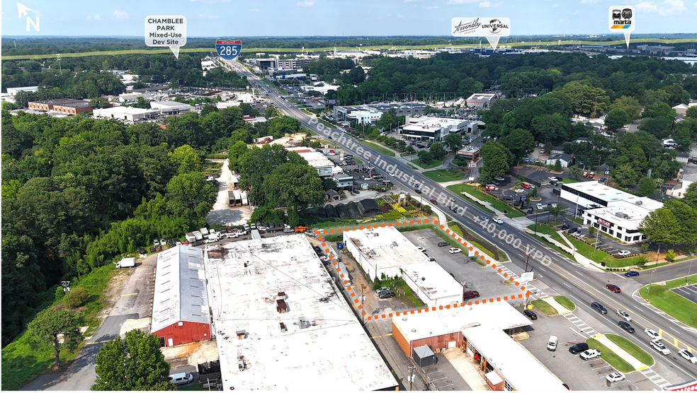 Primary Photo Of 5588-5596 Peachtree Industrial Blvd, Chamblee Freestanding For Sale