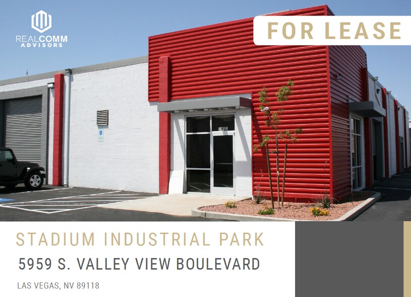Primary Photo Of 5959 Valley View Blvd, Las Vegas Warehouse For Lease