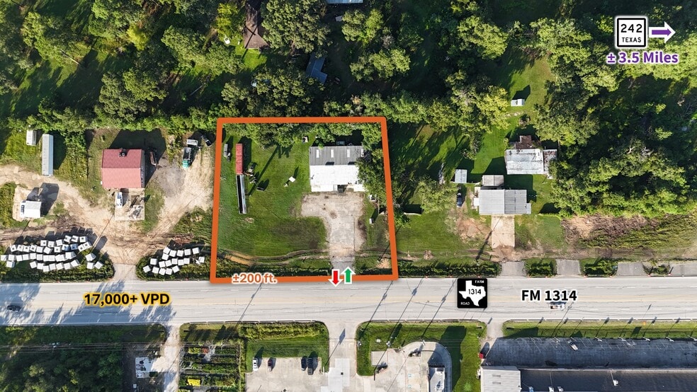 More Photos Of 17018 FM 1314, Conroe Warehouse For Sale