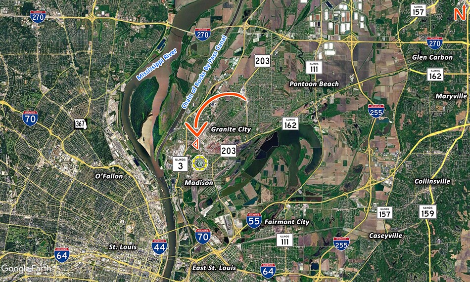 More Photos Of 1162 16th St, Granite City Industrial For Sale