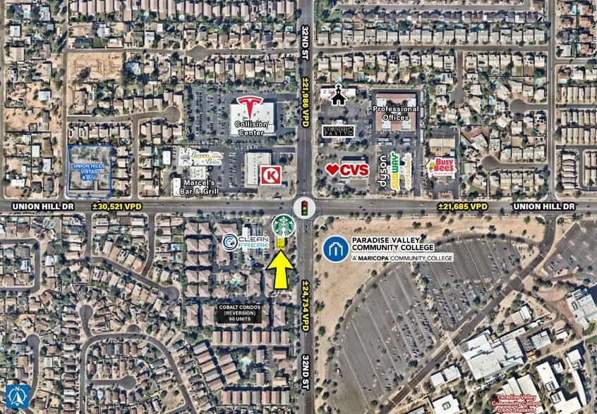 More Photos Of 32nd St @ Union Hills, Phoenix General Retail For Lease