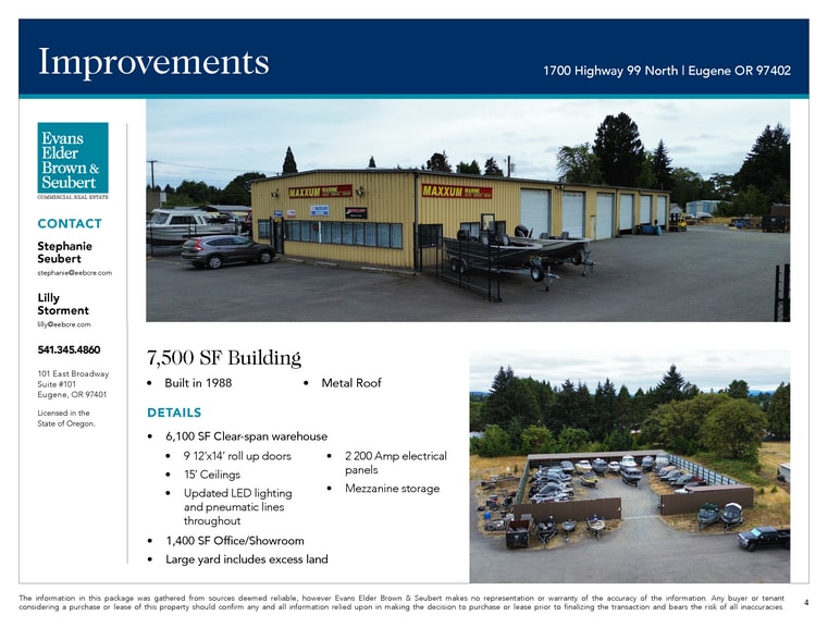 More Photos Of 1700 Highway 99 N, Eugene General Retail For Sale