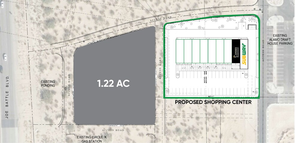 More Photos Of 1416 Joe Battle Blvd, El Paso Freestanding For Lease