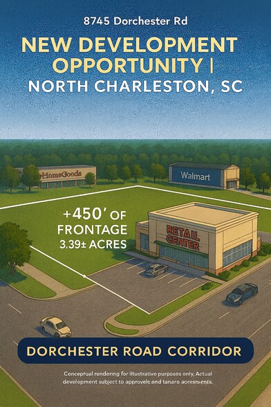 More Photos Of 8745 Dorchester Road, North Charleston Land For Sale