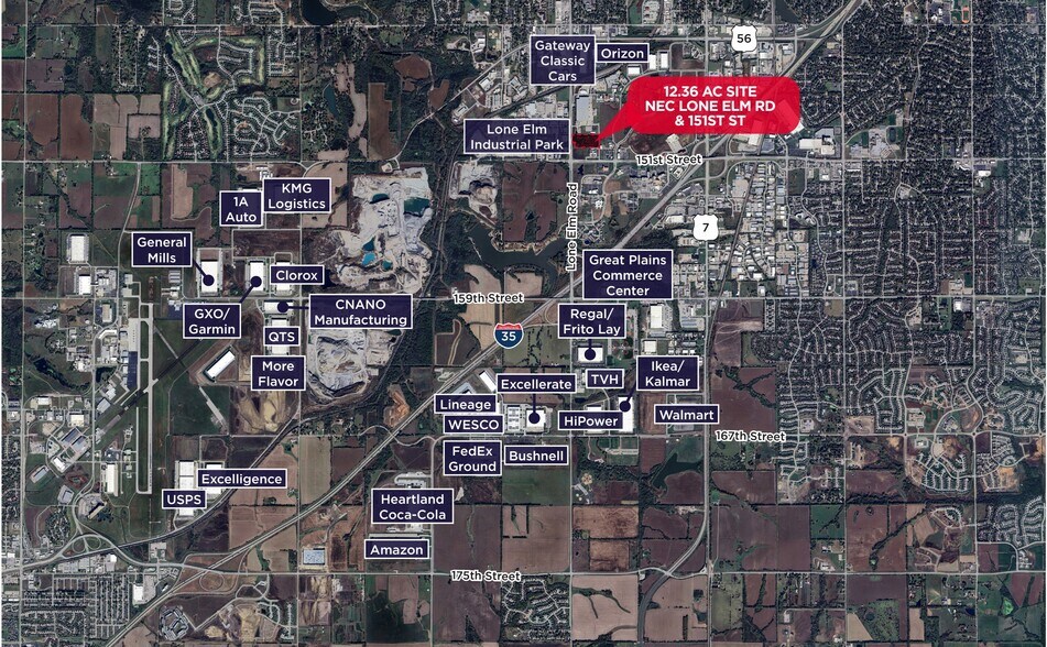 More Photos Of NEC S Lone Road & 151st St, Olathe Land For Sale