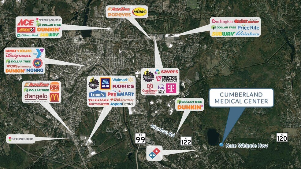 More Photos Of 106 Nate Whipple Hwy, Cumberland Office For Lease