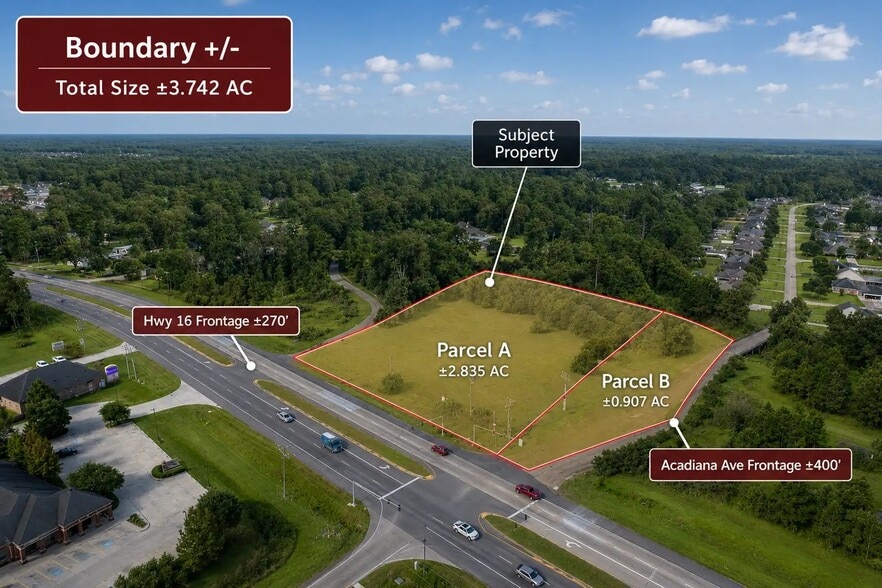 Primary Photo Of 32880 LA Highway 16, Denham Springs Land For Sale