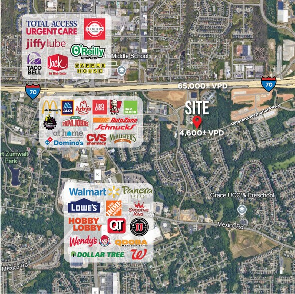 More Photos Of 8345 Veterans Memorial Pky, O'Fallon Land For Sale