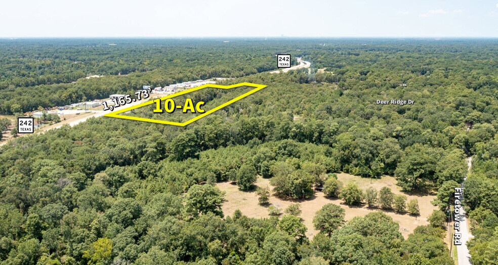 More Photos Of 19945 Highway 242, Conroe Land For Sale