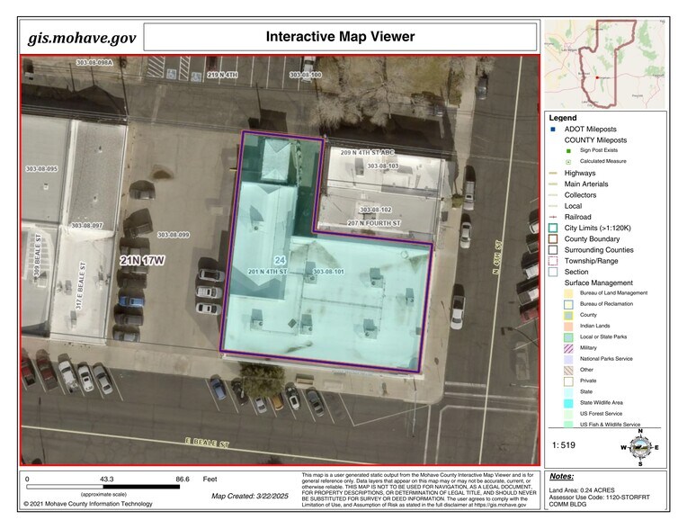 More Photos Of 201 N 4th St, Kingman Freestanding For Sale